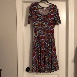 Like New LuLaRoe Nicole Dress, size M